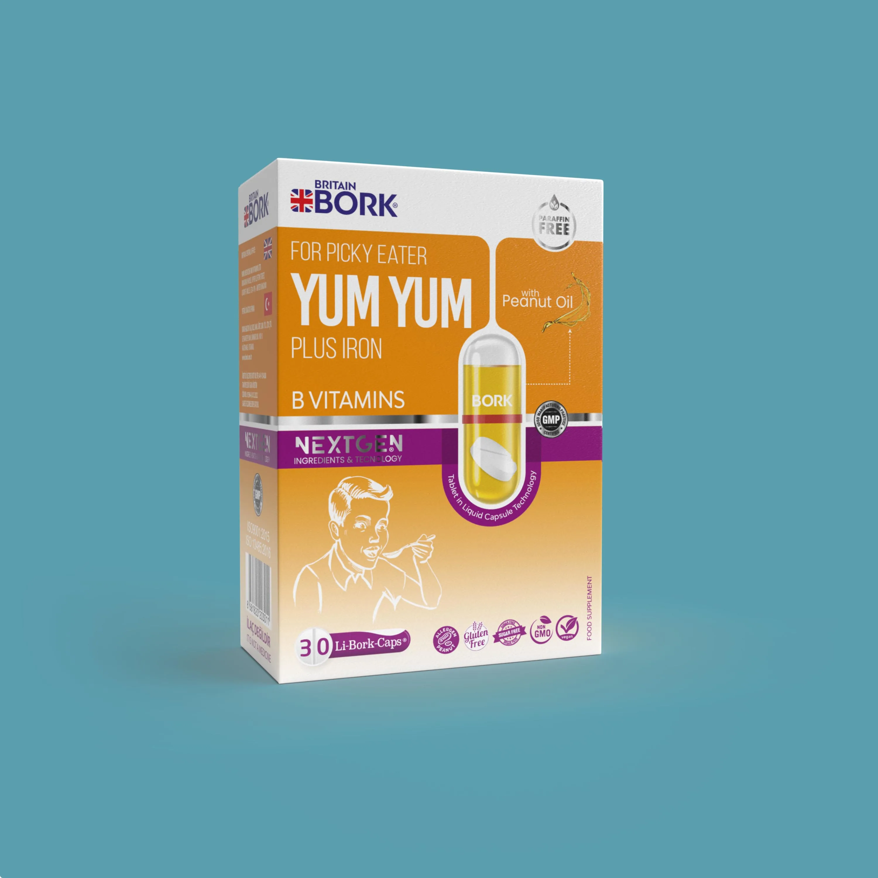 YUM YUM Plus Iron Капсулы №30