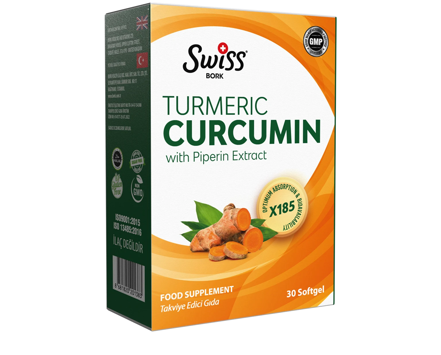 Turmeric Curcumin Капсулы №30